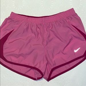 Pink Running shorts